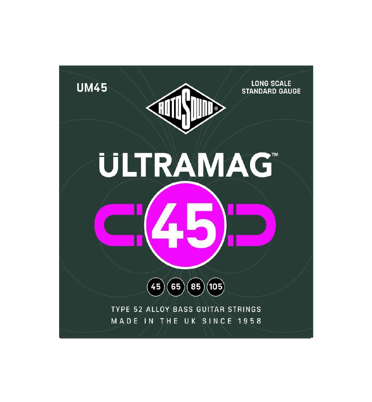Rotosound Ultramag Standard Bass Guitar Strings